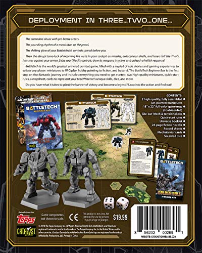 Catalyst Game Labs BattleTech Beginner Box - Your Gateway to The World's Greatest Sci-Fi Miniatures Game Universe