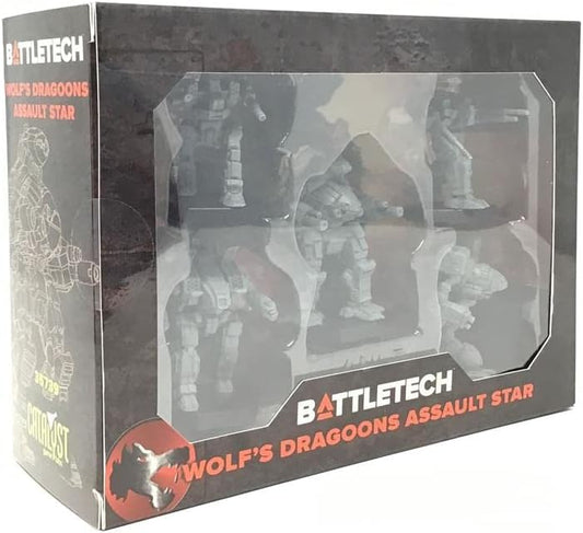 Catalyst Game Labs BattleTech: Miniature Force Pack - Wolf's Dragoons Assault Star