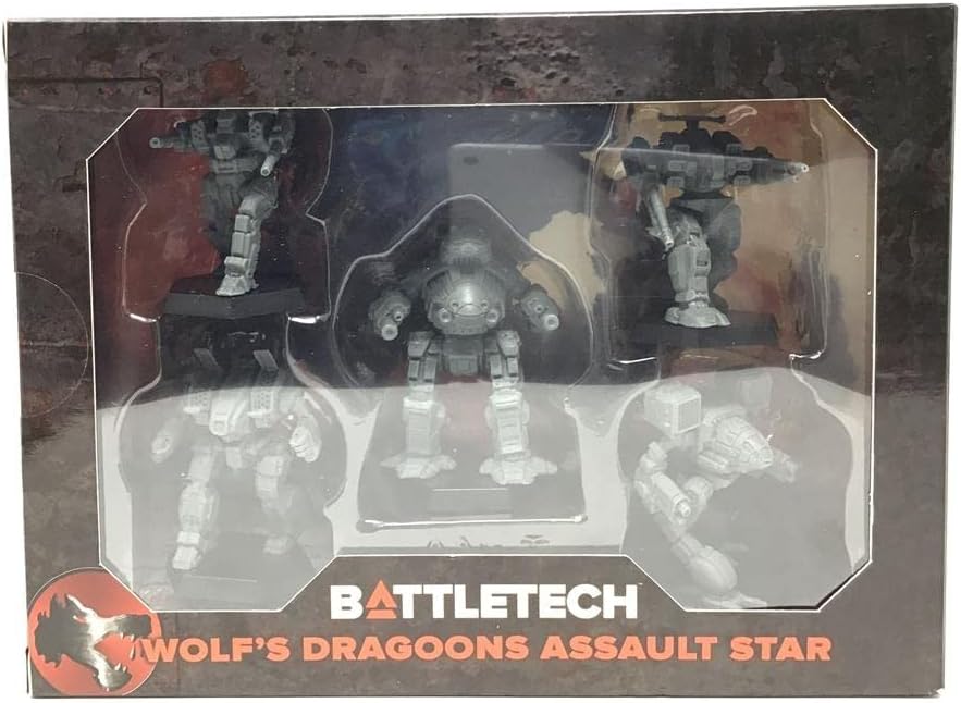 Catalyst Game Labs BattleTech: Miniature Force Pack - Wolf's Dragoons Assault Star