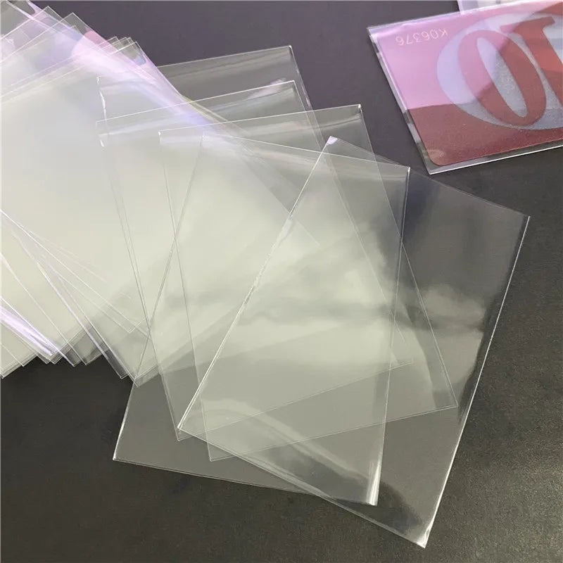 300PCS/lot Multi-size Transparent Card Protector Magic Board Game Tarot Case Gathering Poker Card Sleeves