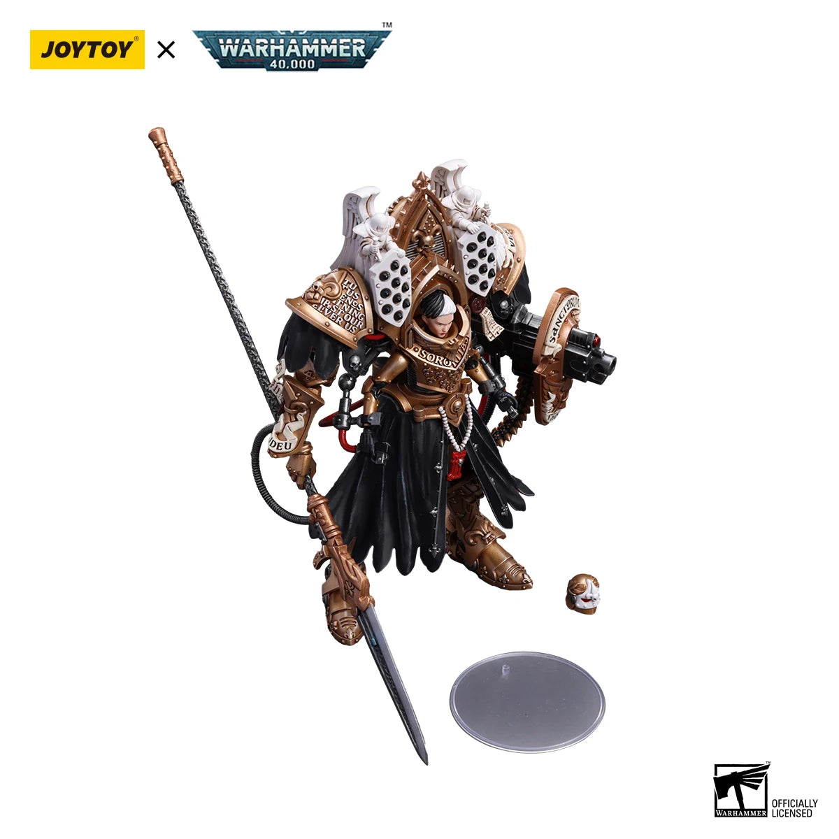 [IN STOCK] JOYTOY 1/18 Warhammer 40K Action Figure Imperial Fists Rogal Dorn&Morvenn Vahl Animated Model Toy Gift Free Shipping