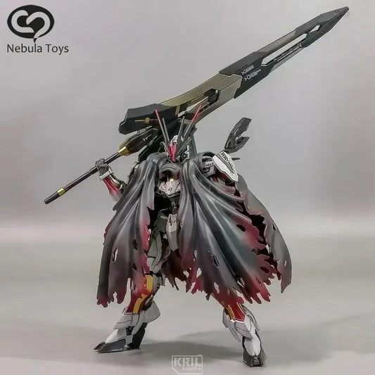 2023 Hot Wm Beautiful King Hg 1/144 Mhf-01 Dark Emperor Cloak Edition Assembly Model Collectible Anime Robot Kits Models Gift