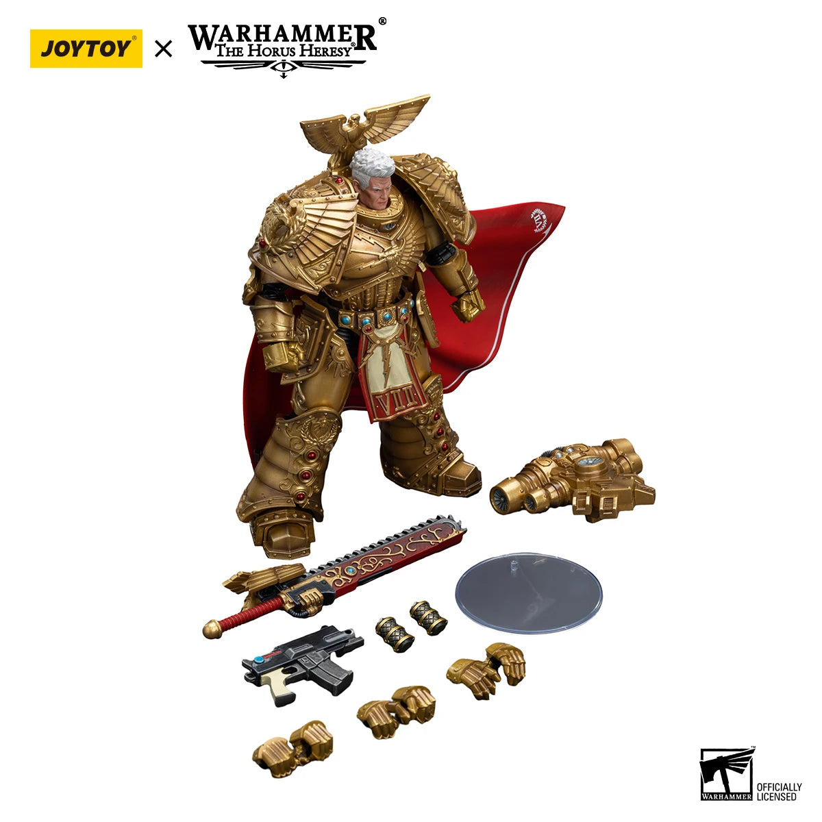 [IN STOCK] JOYTOY 1/18 Warhammer 40K Action Figure Imperial Fists Rogal Dorn&Morvenn Vahl Animated Model Toy Gift Free Shipping