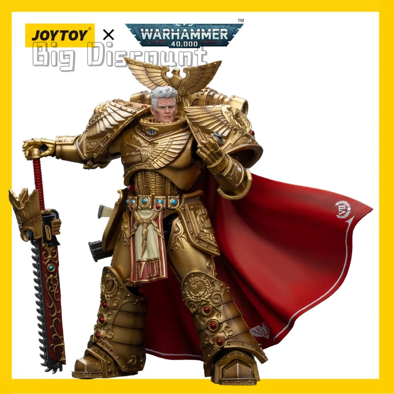[IN STOCK] JOYTOY 1/18 Warhammer 40K Action Figure Imperial Fists Rogal Dorn&Morvenn Vahl Animated Model Toy Gift Free Shipping