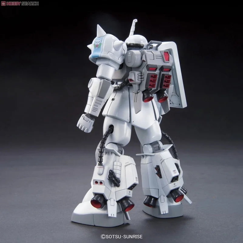 Bandai Genuine Assembled Model 1/144 HGUC 154 MS-06R-1A Zaku II Gundam Gunpla Action Anime Figure Mobile Suit Gift For Children